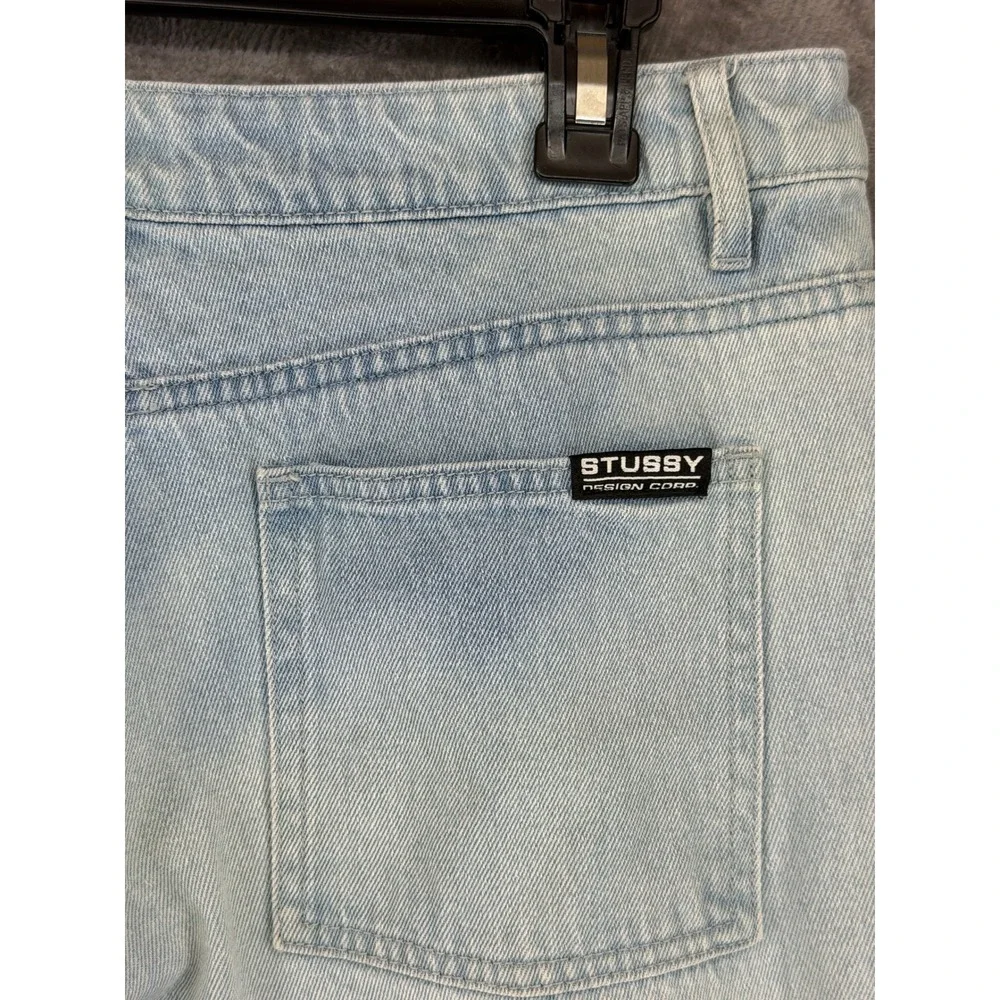 Stussy light wash